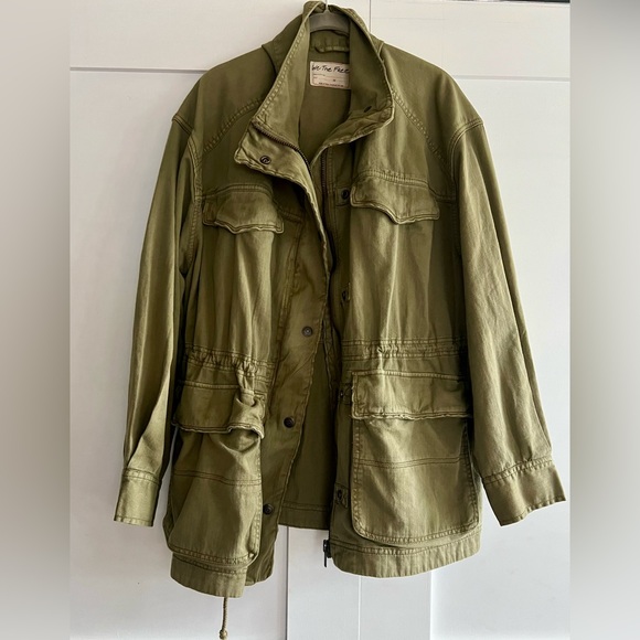 We The Free Khaki Utility Jacket - Picture 2 of 8
